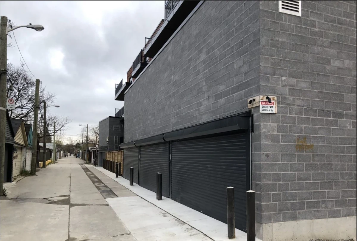 No Ramp Parking Stacker Entrance